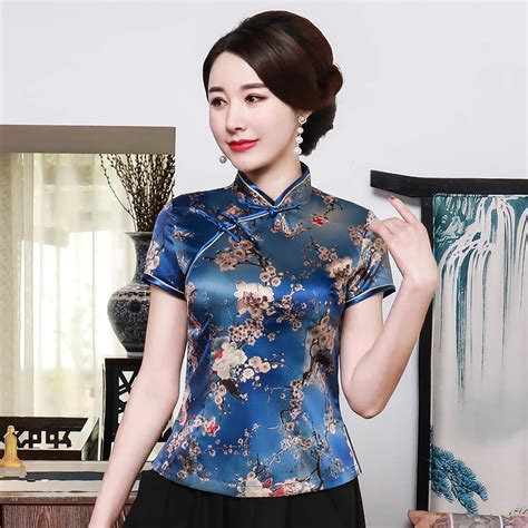 chinese style blouse|vintage chinese blouse.